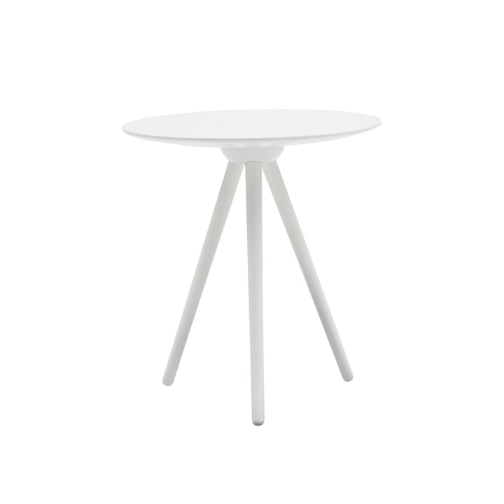 Circoe Side table, white lacquered from Softline