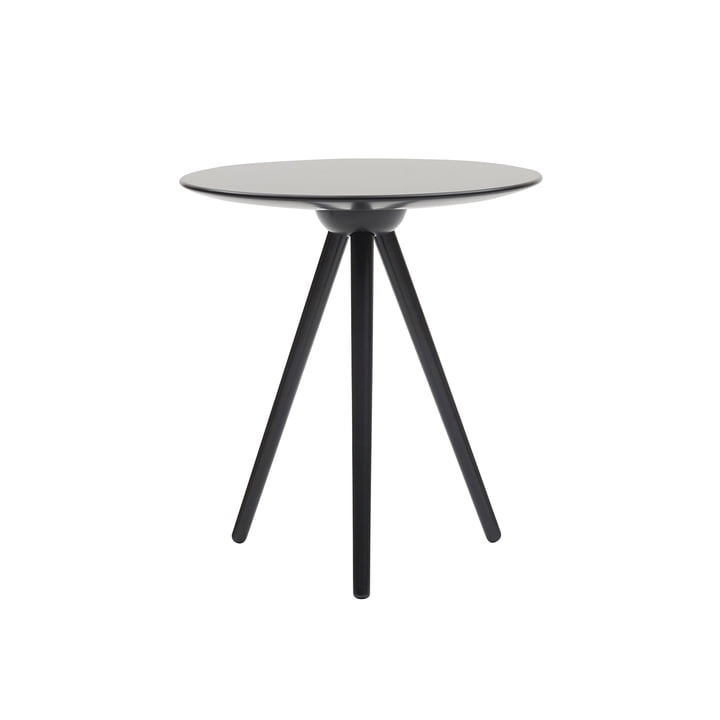 Circoe Side table, black lacquered from Softline