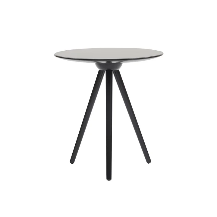 Circoe Side table, black lacquered from Softline