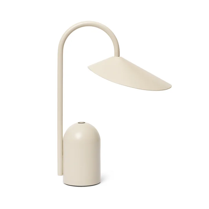 Arum Rechargeable LED table lamp, cashmere from Ferm Living