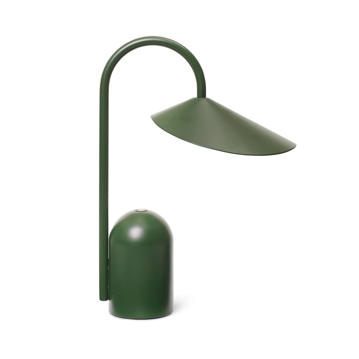 Arum Rechargeable LED table lamp, green by ferm Living