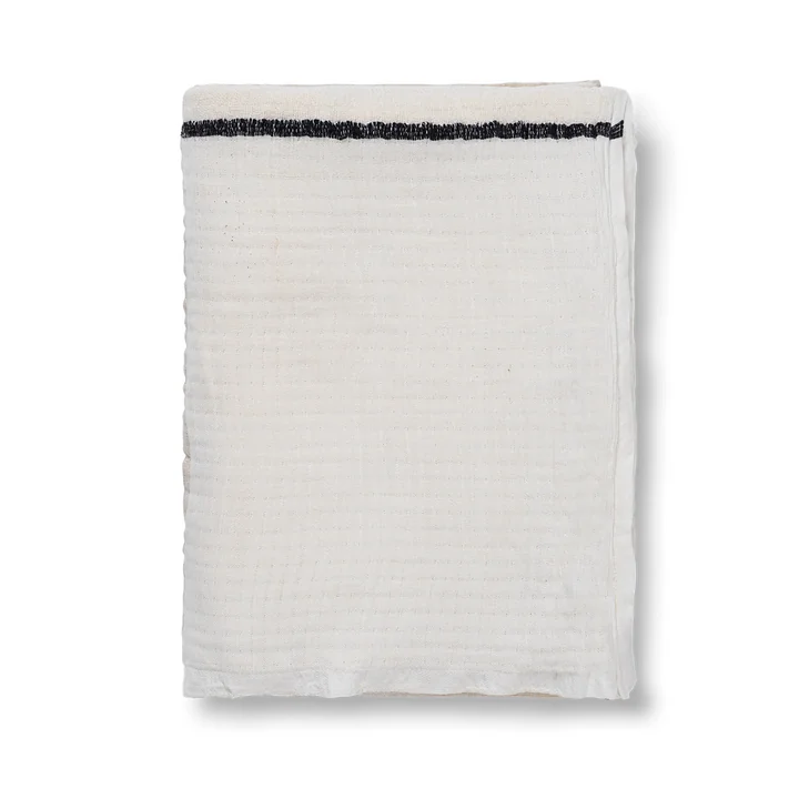Dela Blanket, natural by Ferm Living