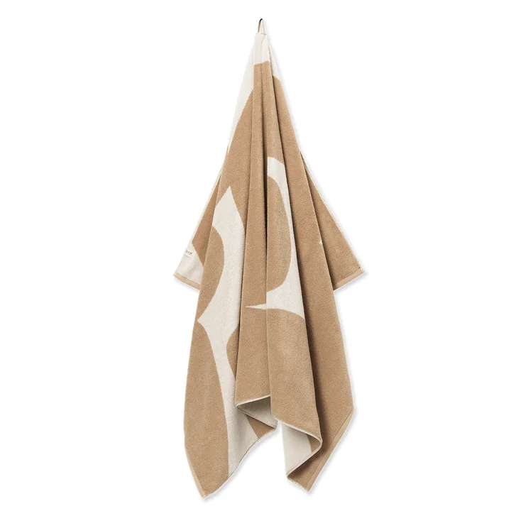 Ebb Beach towel, sand/natural white by Ferm Living