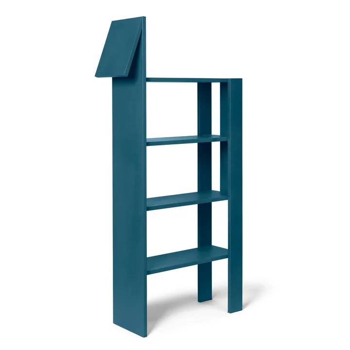 Giraffe Bookshelf, dark blue from Ferm Living