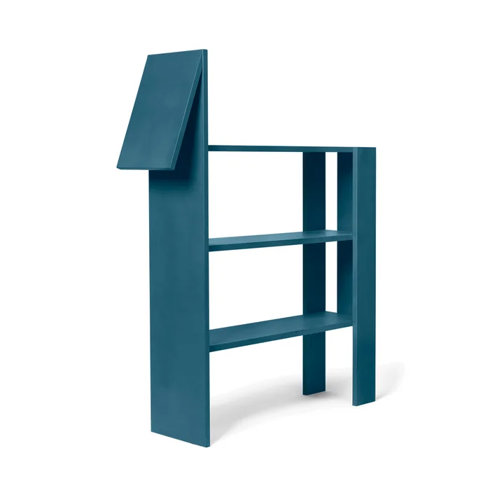 Horse Bookshelf, dark blue from Ferm Living