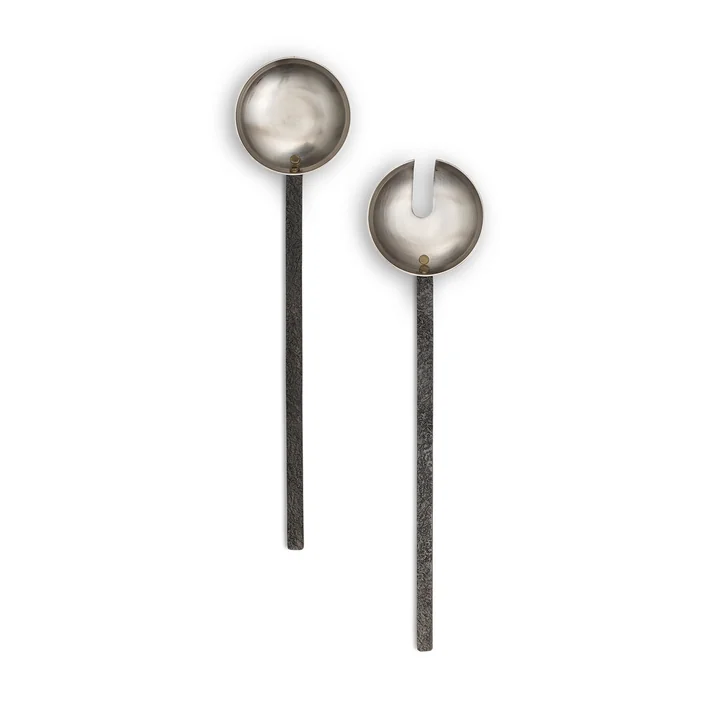 Obra Salad servers, stainless steel by Ferm Living