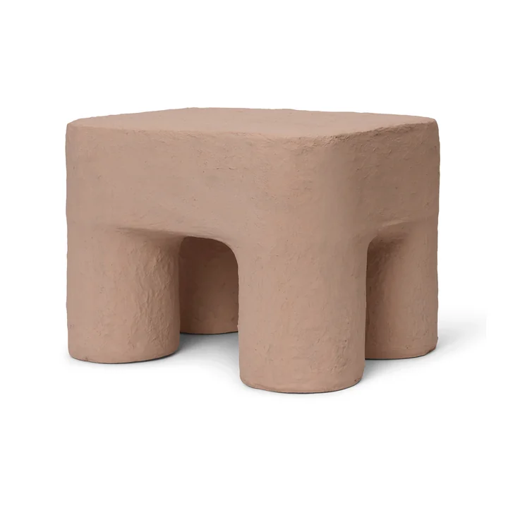Podo Stool, rose from Ferm Living