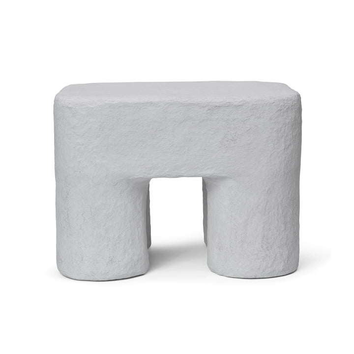 Podo Stool, white by ferm Living