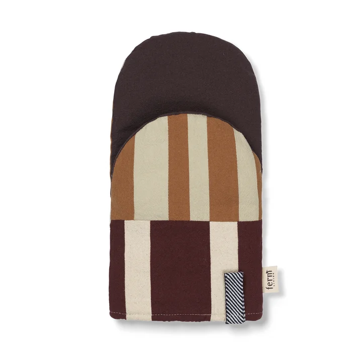 Secto oven glove, patchwork by Ferm Living