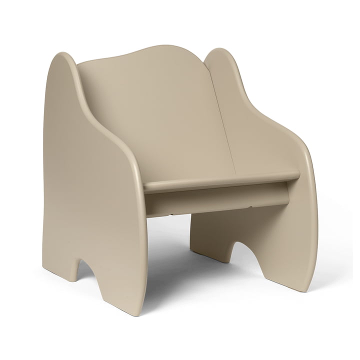 Slope Lounge chair, cashmere from ferm Living