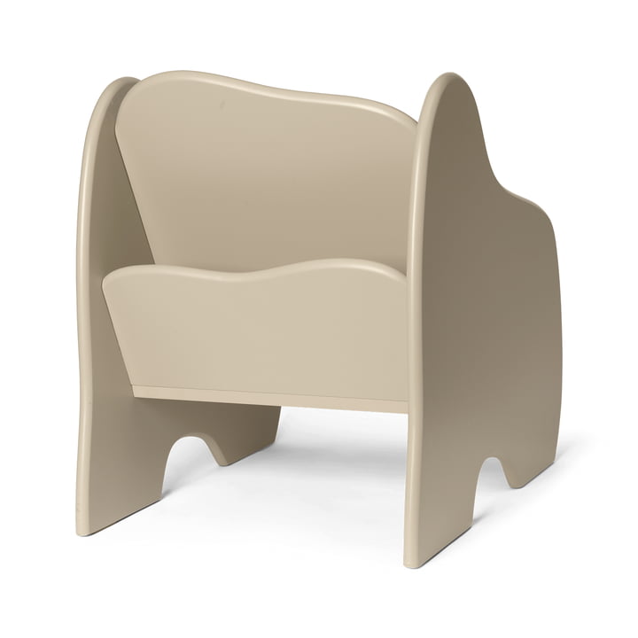 Slope Lounge chair, cashmere from ferm Living