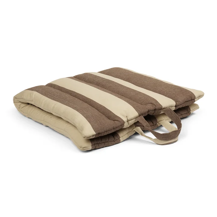 Strand Folding mat, brown/beige from Ferm Living