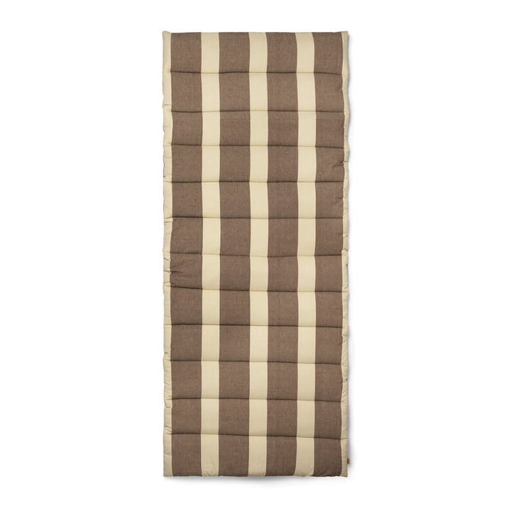 ferm Living - Strand quilted mattress, brown/beige