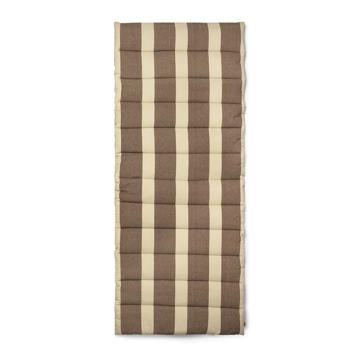 Ferm Living - Strand quilted mattress, brown/beige