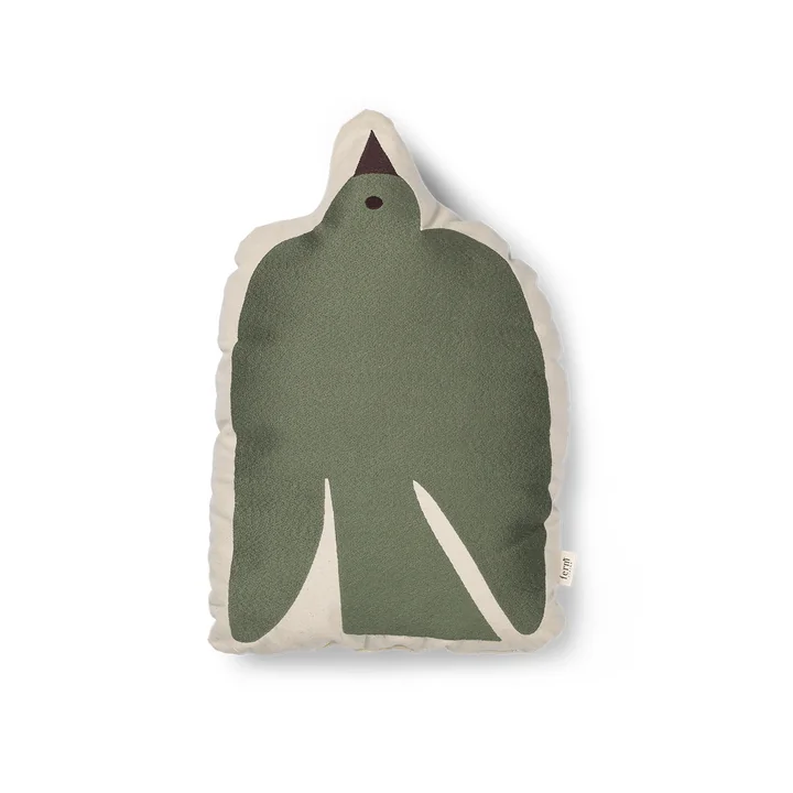 Swif Bird Cushion, avocado green from Ferm Living