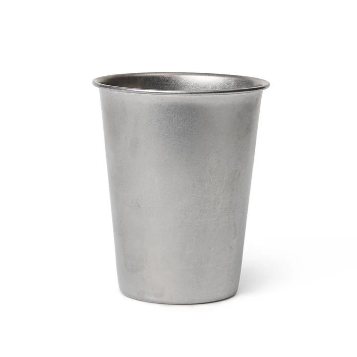 Tumbled Mug, stainless steel by Ferm Living
