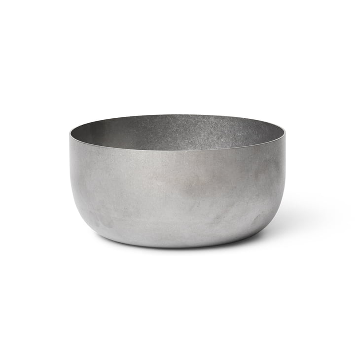 Tumbled Bowl, stainless steel by ferm Living