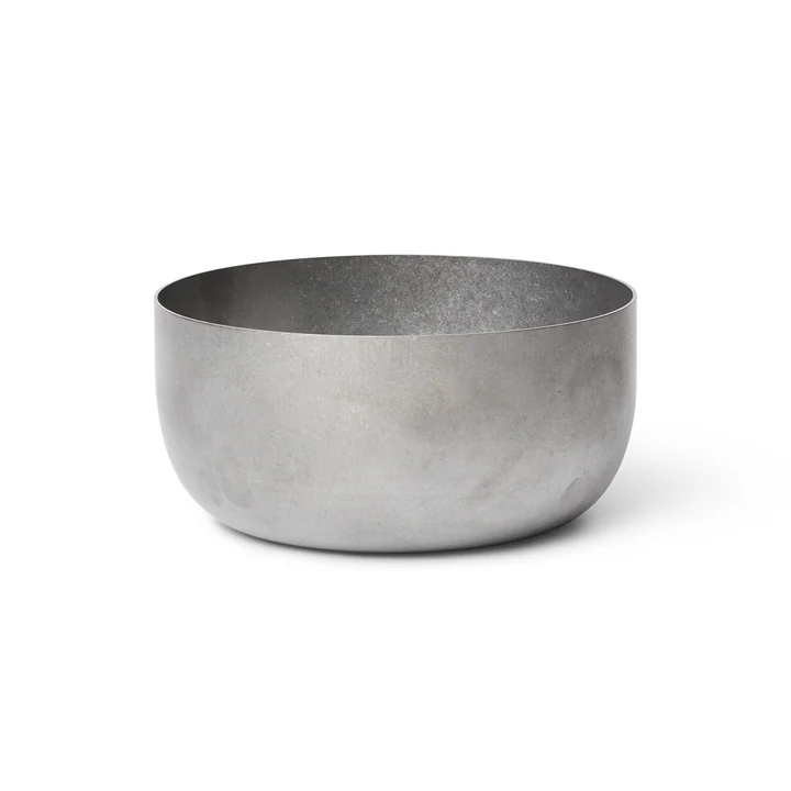 Tumbled Bowl, stainless steel by Ferm Living