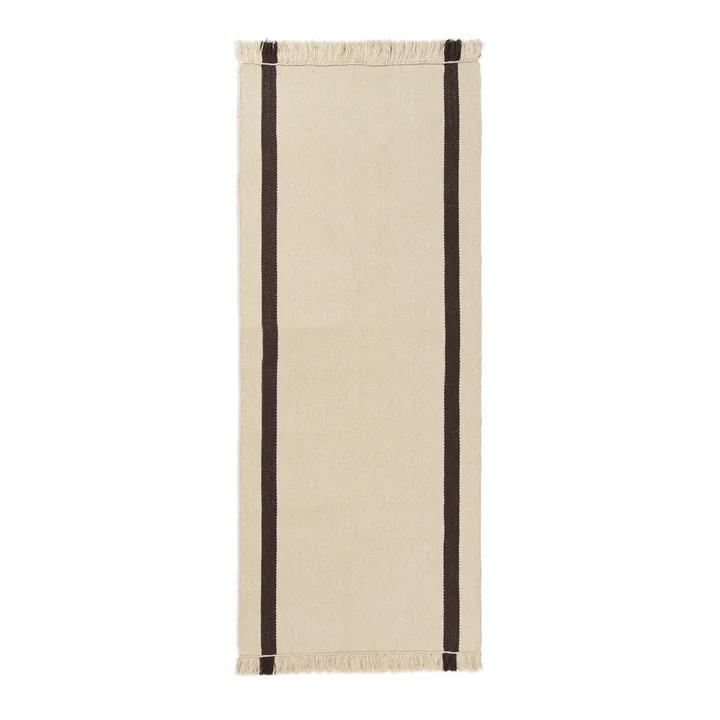 Calm Kelim carpet runner from Ferm Living