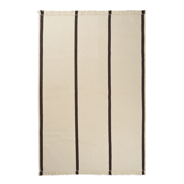 Calm Kelim wool rug from Ferm Living