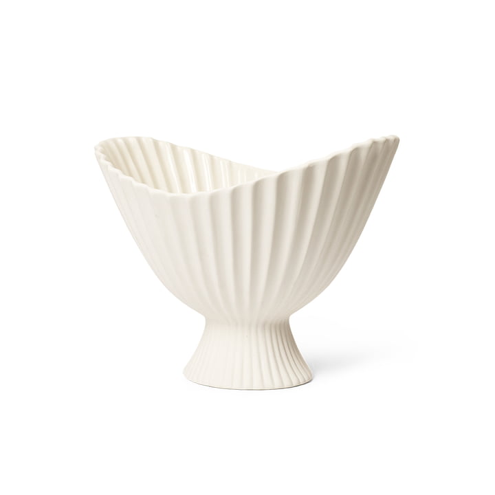 Fountain Decorative bowl, medium, off-white by ferm Living