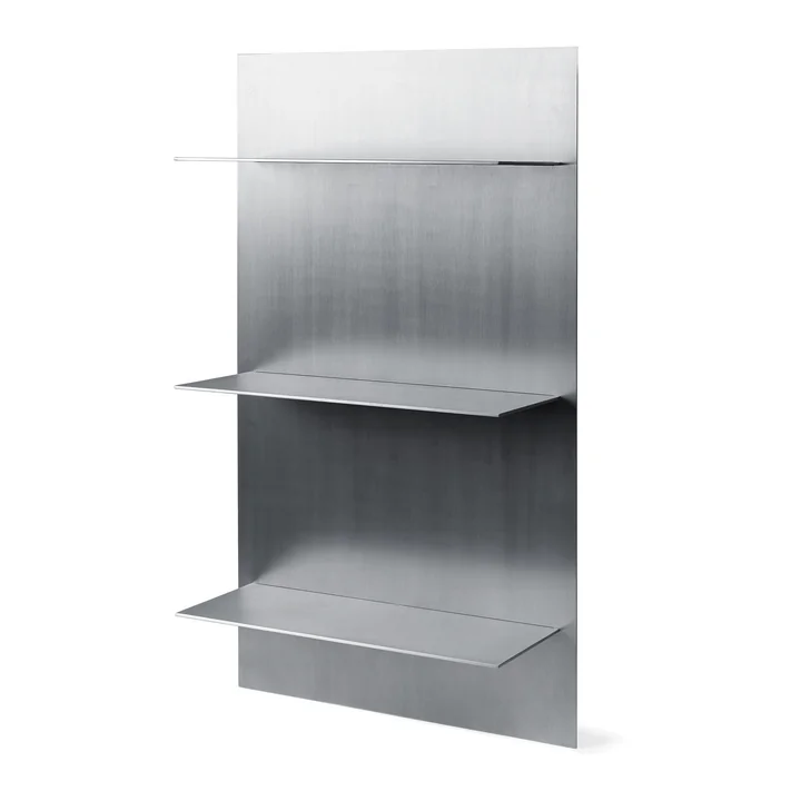 Ferm Living - Bearing Triple wall shelf, aluminum