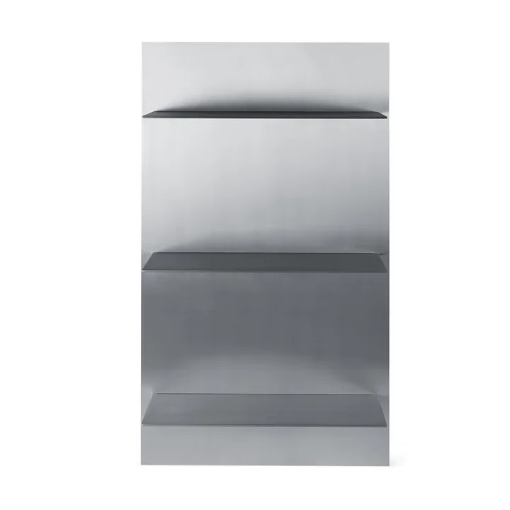Ferm Living - Bearing Triple wall shelf, aluminum