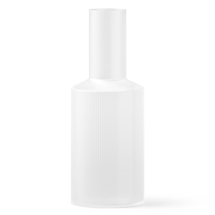 Ripple Carafe, frosted from ferm Living