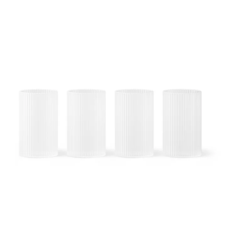 Ripple Verrines, frosted (set of 4) from Ferm Living