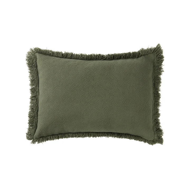 Landscape cushion with fringes from Nobodinoz