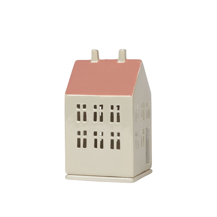 Bo Decorative house, W8.5 x D7.5 x H14.5 cm, Nut Brown from Broste Copenhagen