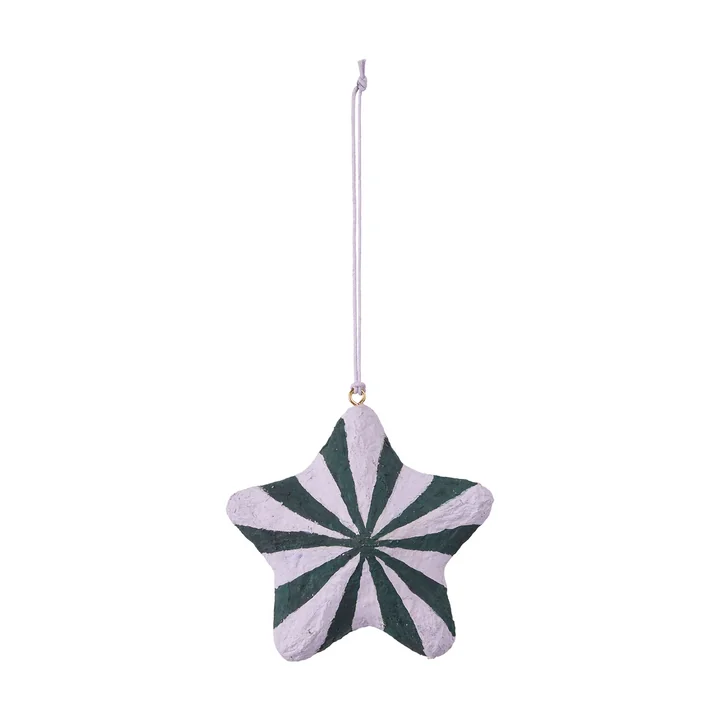Pulp Star pendant, Orchid Light Purple from Broste Copenhagen