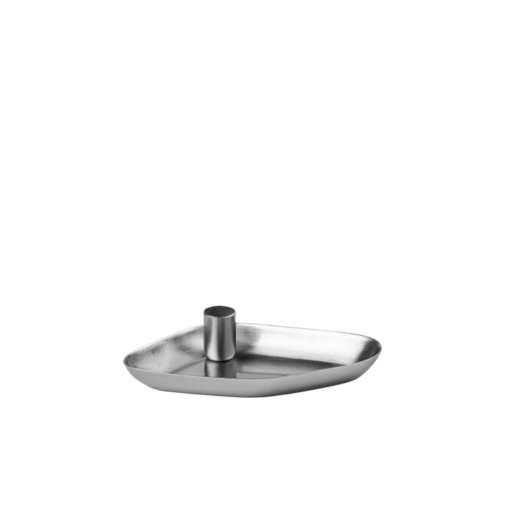 Mie Candle tray, Mini, Silver Finish by Broste Copenhagen