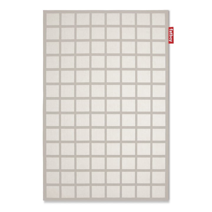 Fatboy - Carpretty Grand Checky outdoor rug, 200 x 290 cm, cream / white