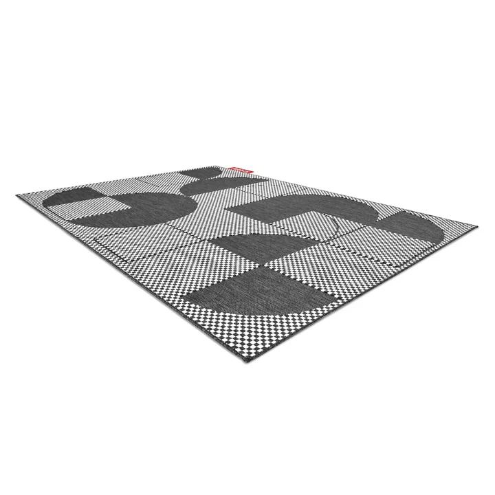 Fatboy - Carpretty Petit Jigsaw outdoor rug, 160 x 230 cm, black / white
