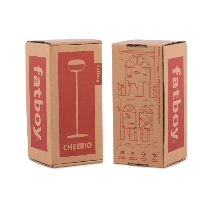 cheerio Table lamp, packaging from Fatboy