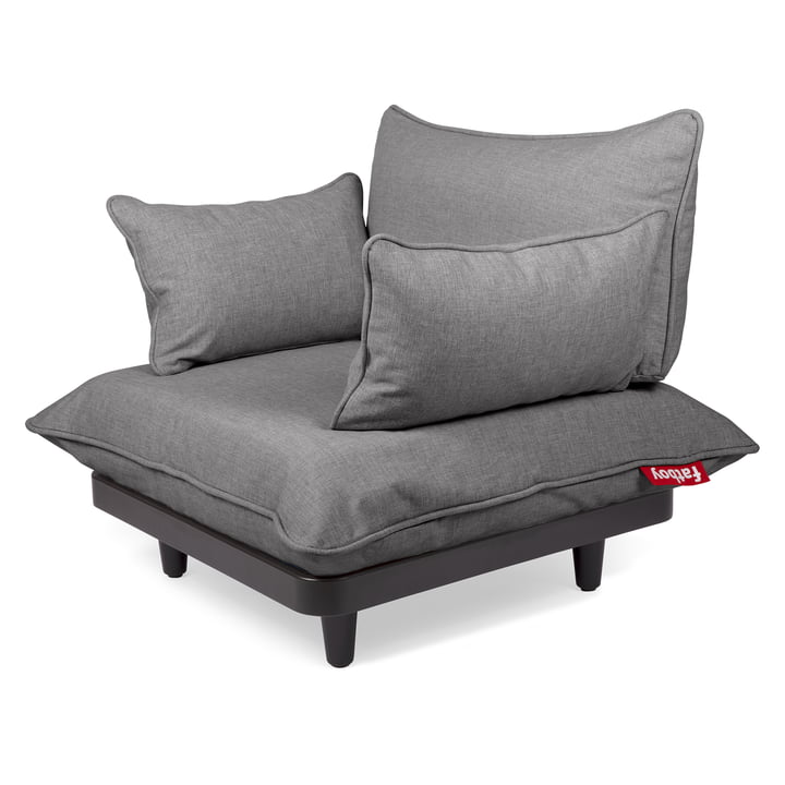 Paletti Lounge Chair, rock gray by Fatboy