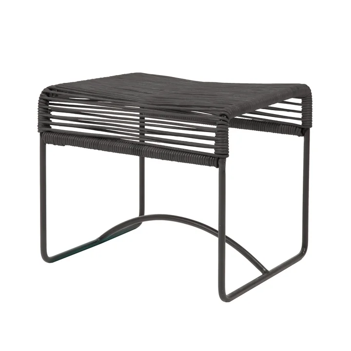 Acapulco Design - Acapulco Stool, leather, black