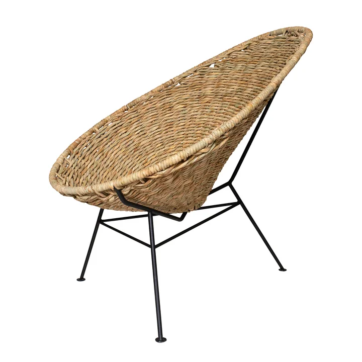 Acapulco Design - Acapulco Palma Chair, palma / black