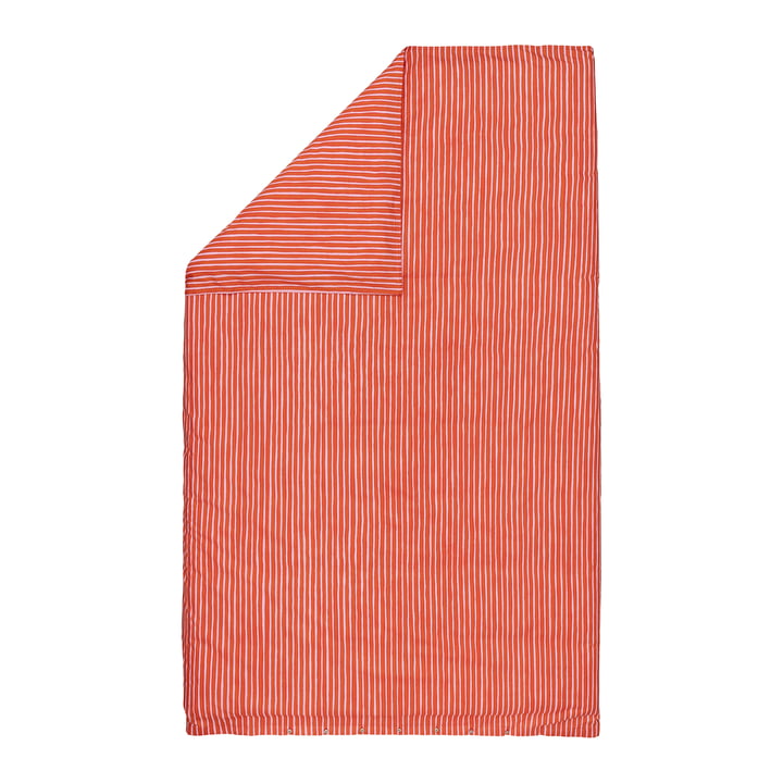 Piccolo comforter cover, 135 / 140 x 200 cm, warm orange / pink by Marimekko