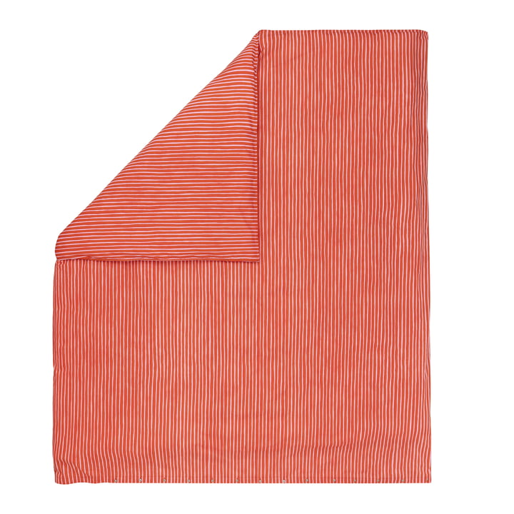 Piccolo comforter cover, 240 x 220 cm, warm orange / pink by Marimekko
