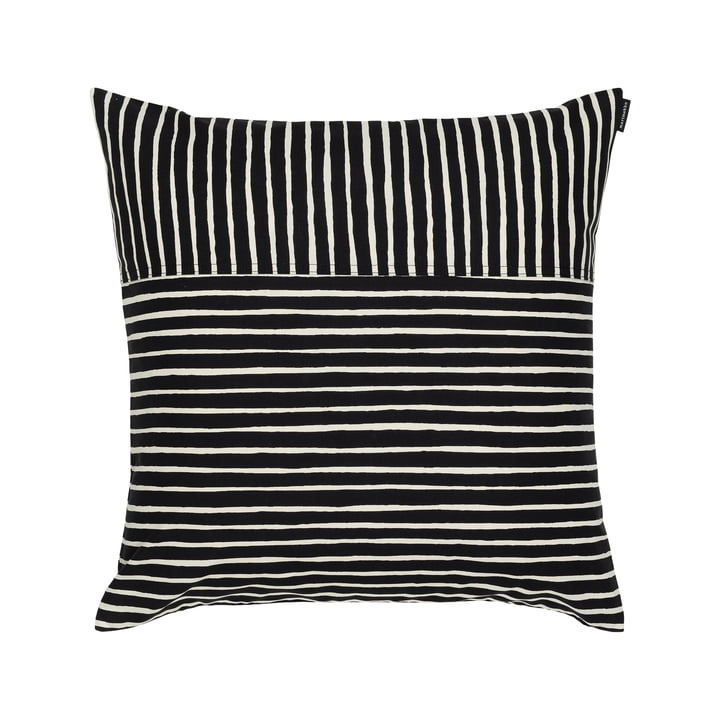 Piccolo cushion cover, 50 x 50 cm, black / cotton by Marimekko