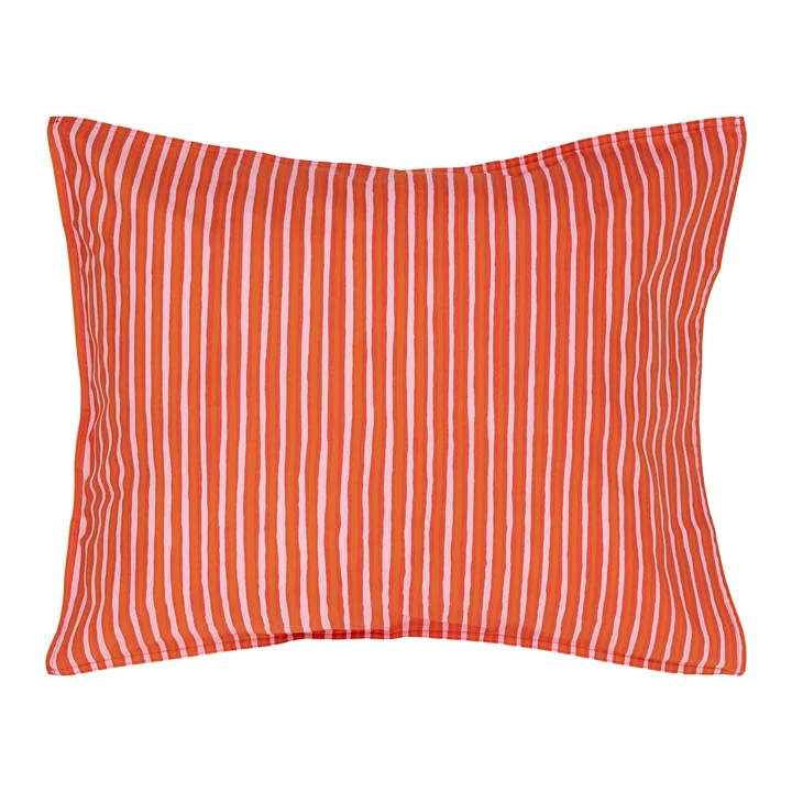 Piccolo cushion cover, 80 x 80 cm, warm orange / pink by Marimekko