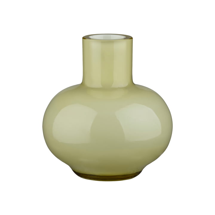 Marimekko - Mini Vase, Ø 5.5 x H 6 cm, white asparagus