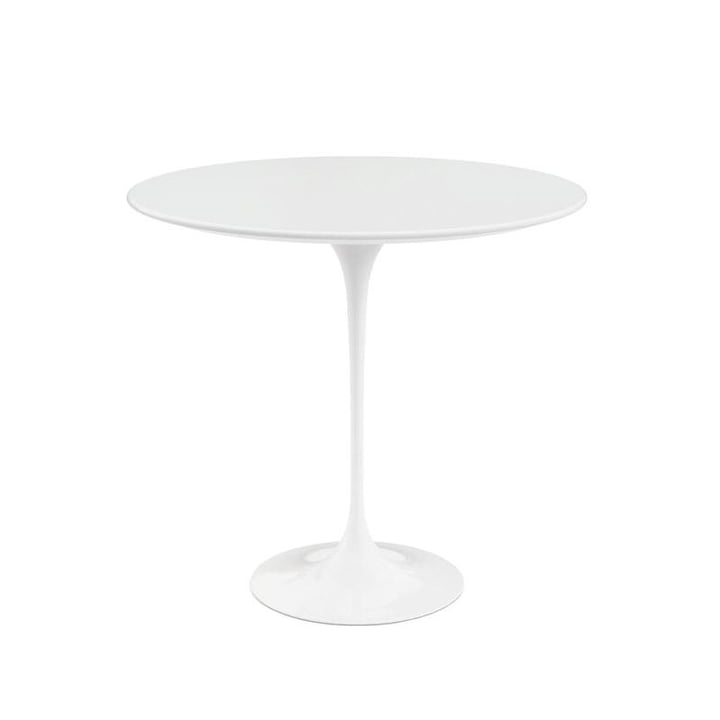 Knoll - Saarinen side table, Ø 41 cm, white