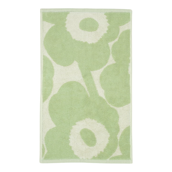 Marimekko - Unikko Guest towel, 30 x 50 cm, off-white / sage