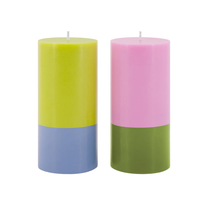 Pillar candle (set of 2), postage paid from Remember