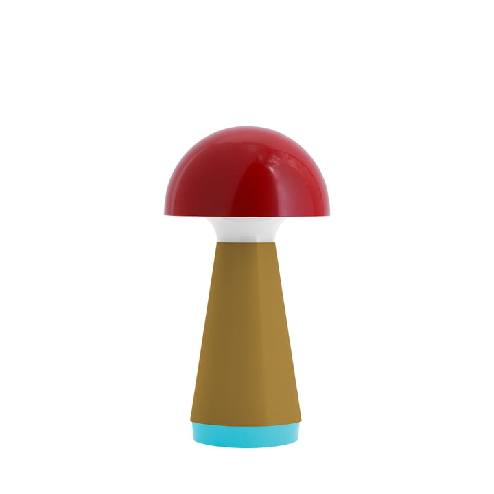 Bobbi table lamp, red by Remember