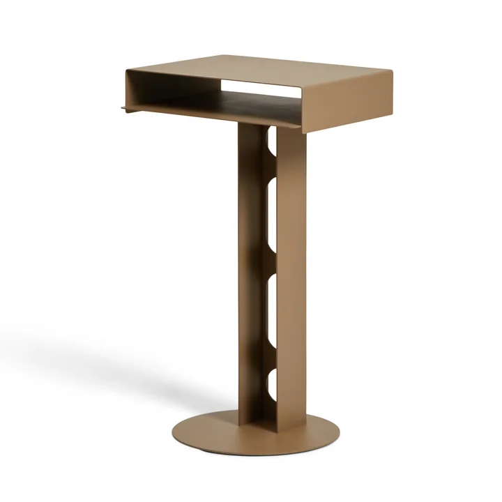 Pedestal - Sidekick table, sandstorm