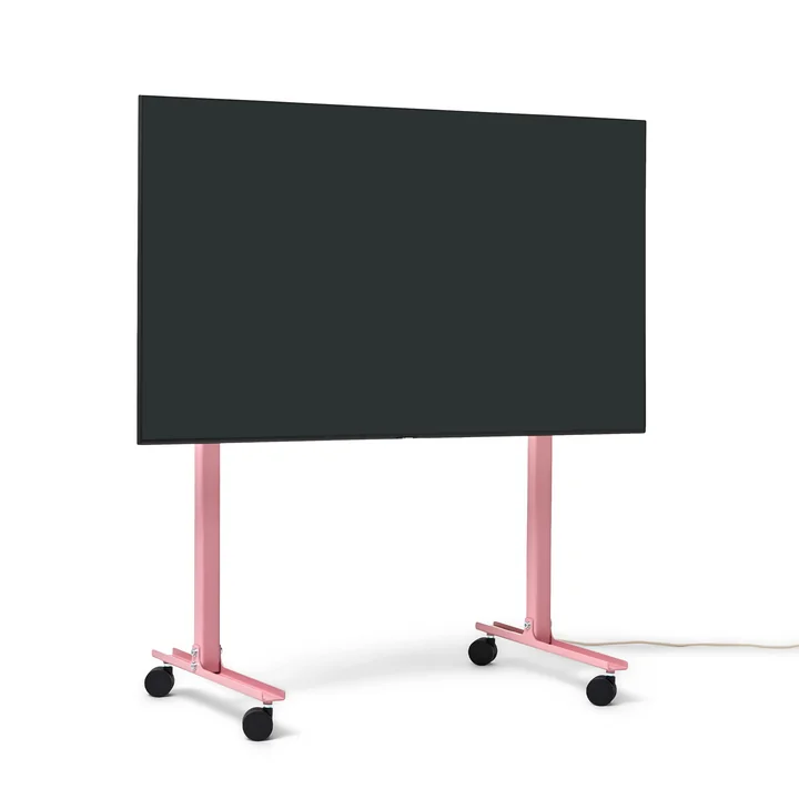 Straight Rollin' TV stand from Pedestal